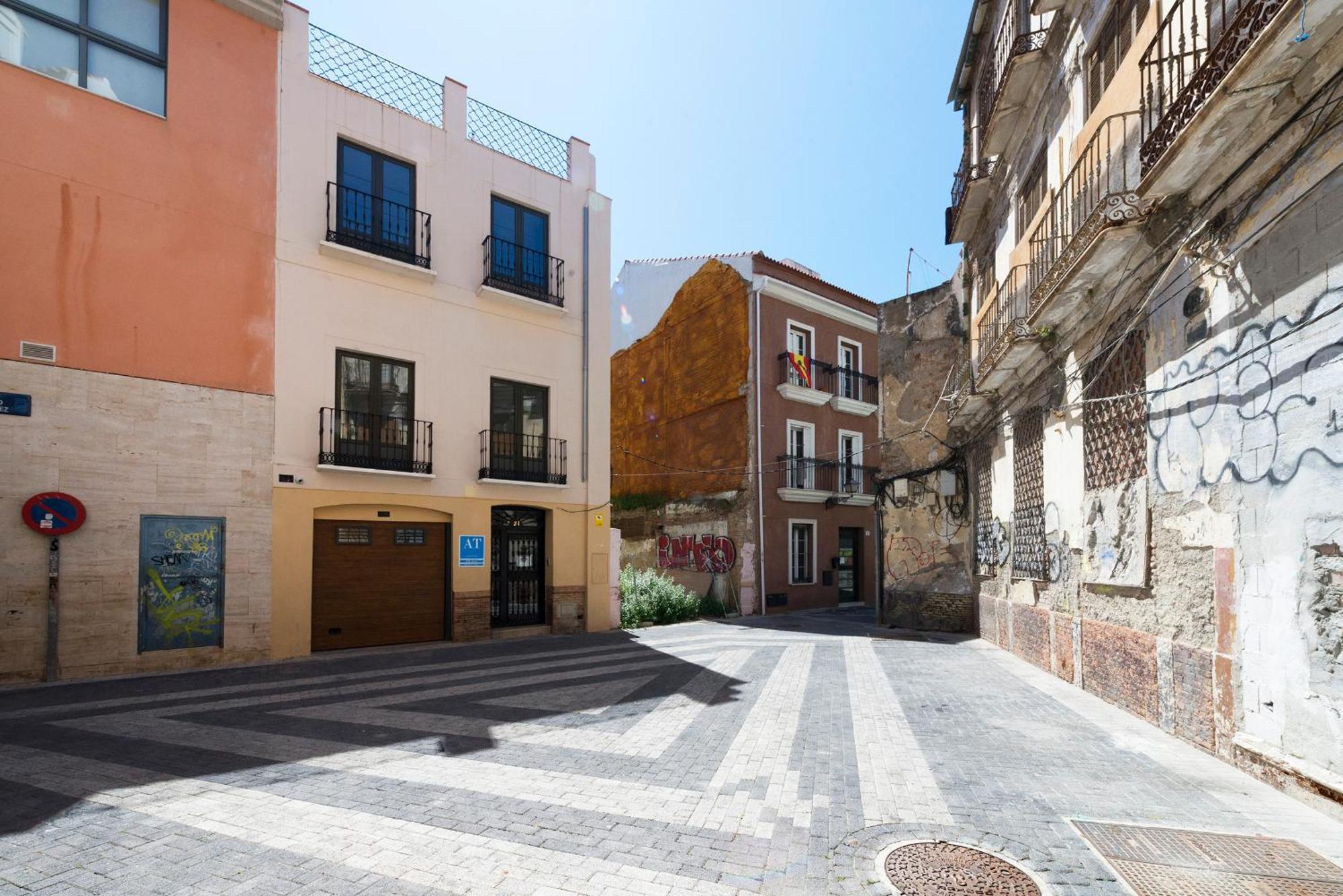 Duplex En Centro De Malaga, Calle Nuno Gomez Exteriör bild